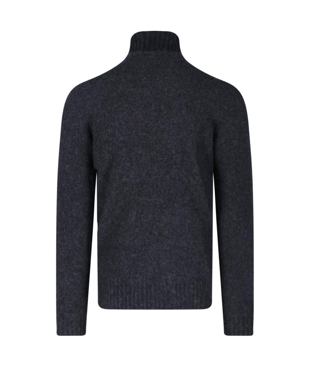 Drumohr Серый шерстяной джемпер / свитер, фото 2