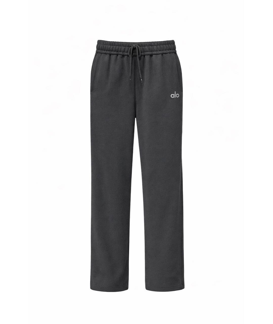 ALO YOGA Антрацитовые прямые брюки, фото 8