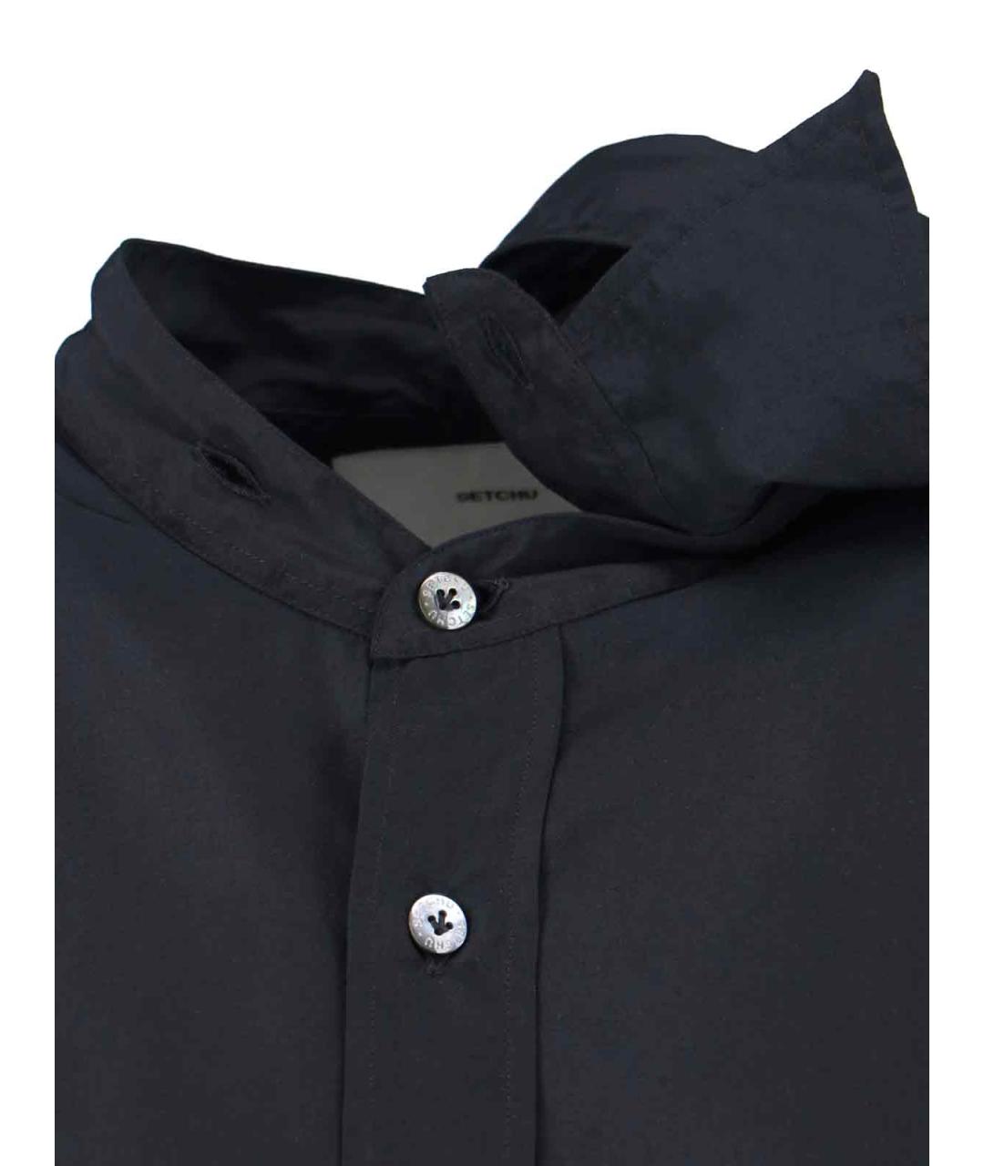 SETCHU Черная полиэстеровая рубашка, фото 3