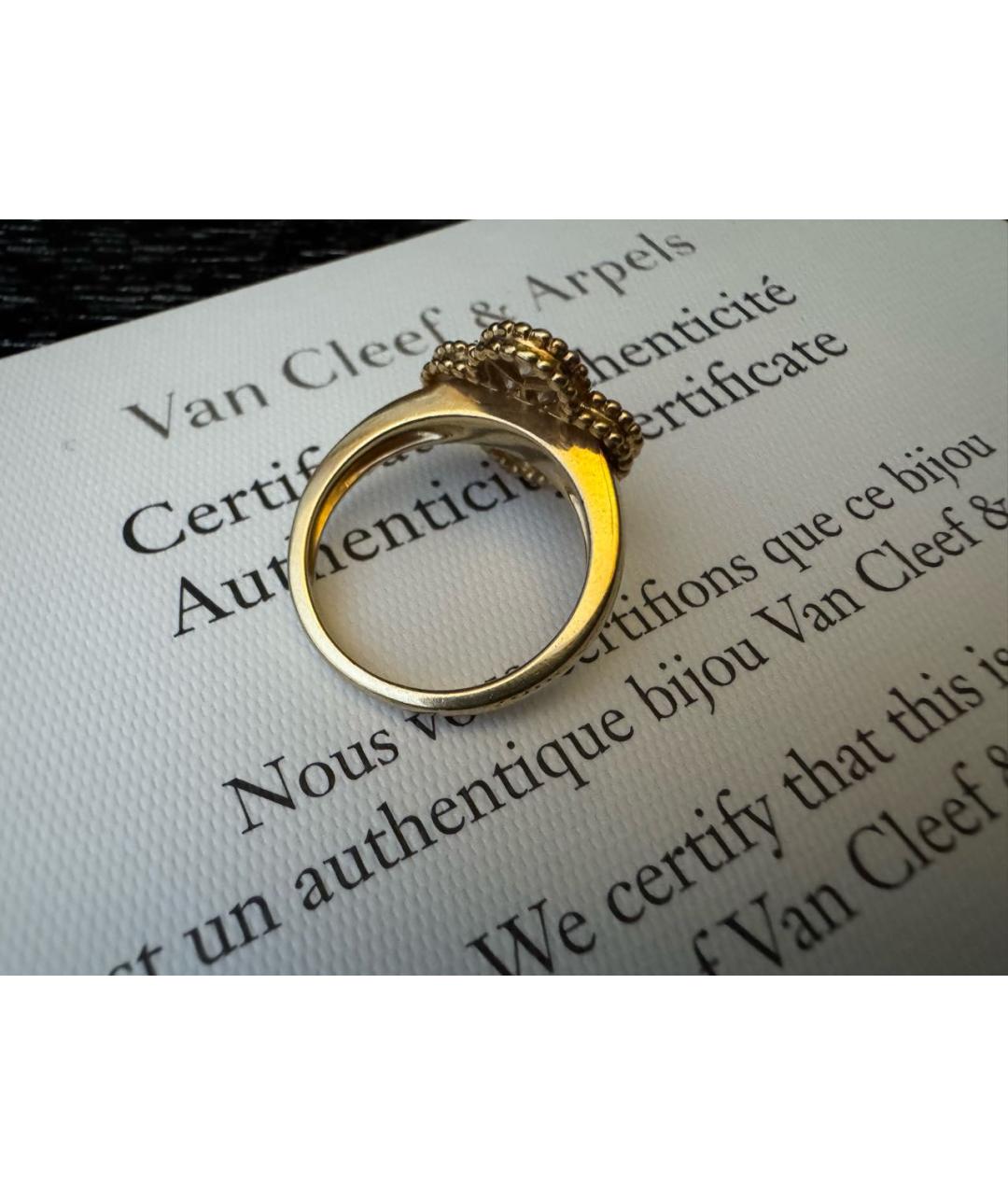 VAN CLEEF & ARPELS Золотое кольцо из желтого золота, фото 3