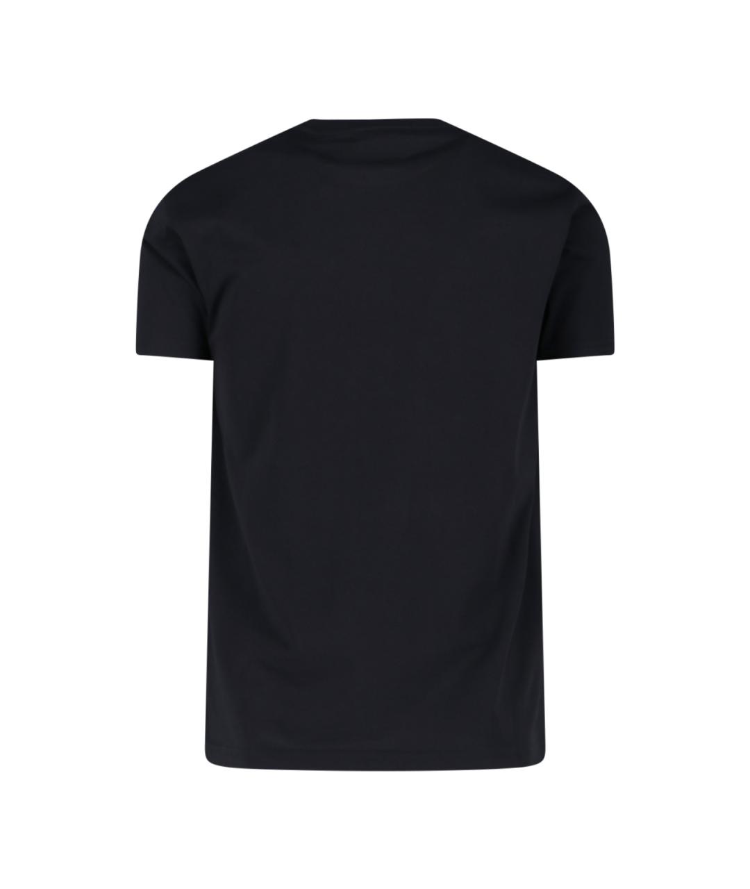 VIVIENNE WESTWOOD Черная хлопковая футболка, фото 2