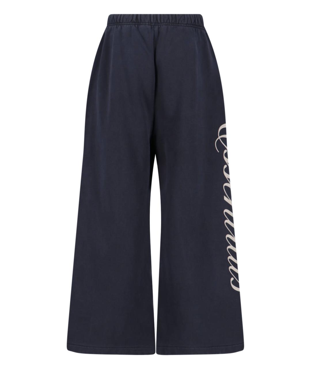 FEAR OF GOD ESSENTIALS Черные хлопковые повседневные брюки, фото 2