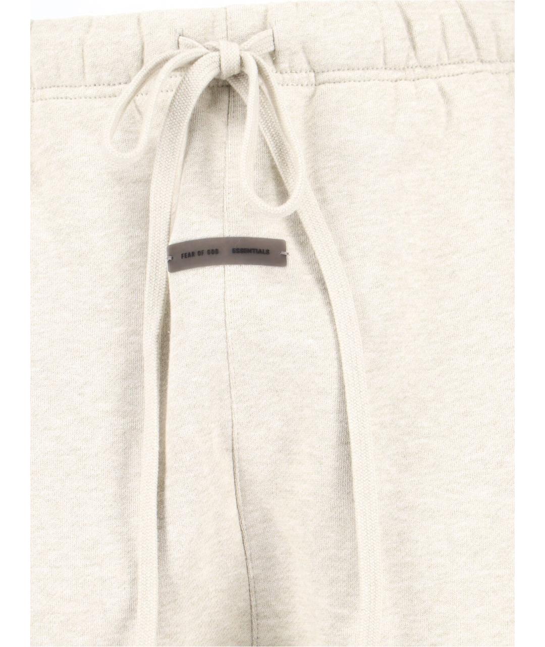 FEAR OF GOD ESSENTIALS Бежевые хлопковые повседневные брюки, фото 4