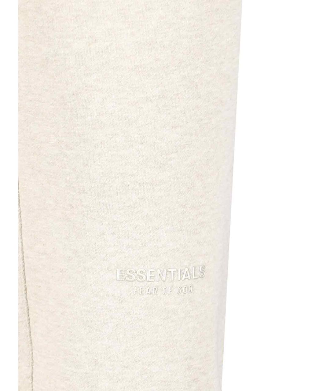 FEAR OF GOD ESSENTIALS Бежевые хлопковые повседневные брюки, фото 5