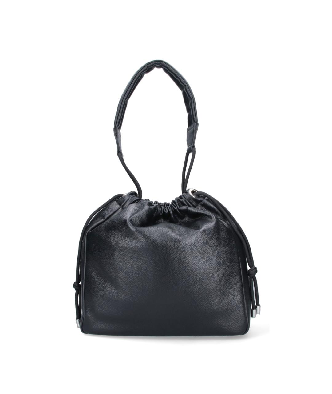 VIVIENNE WESTWOOD Черная сумка через плечо из искусственной кожи, фото 3