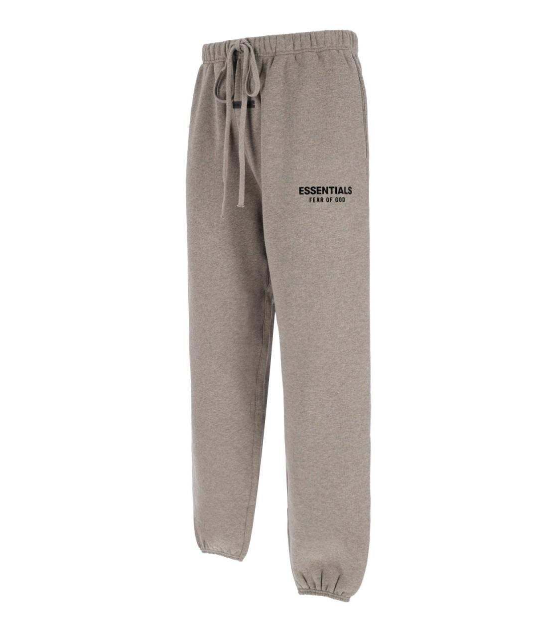 FEAR OF GOD ESSENTIALS Бежевые хлопковые повседневные брюки, фото 3