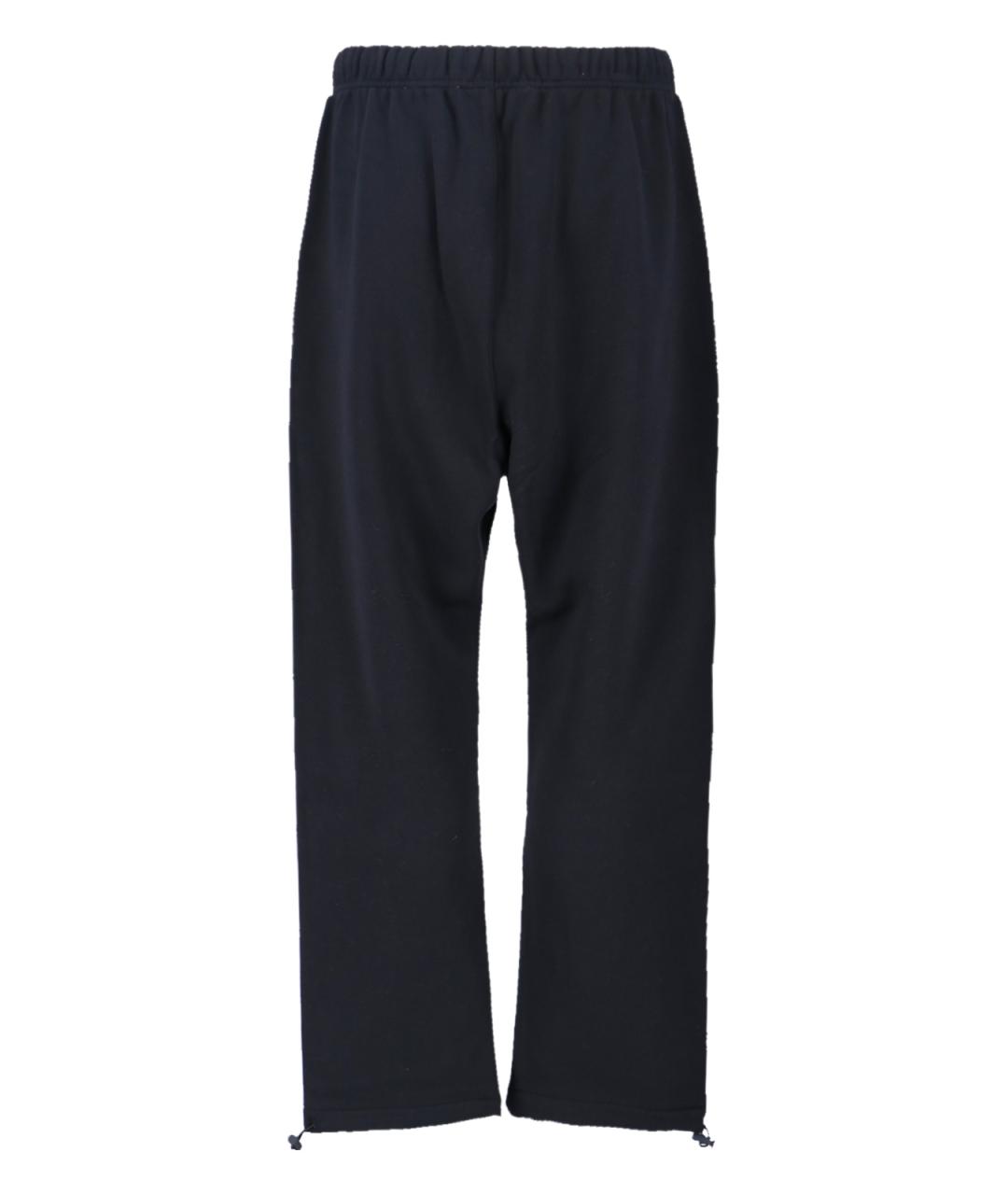 FEAR OF GOD ESSENTIALS Черные хлопковые повседневные брюки, фото 2