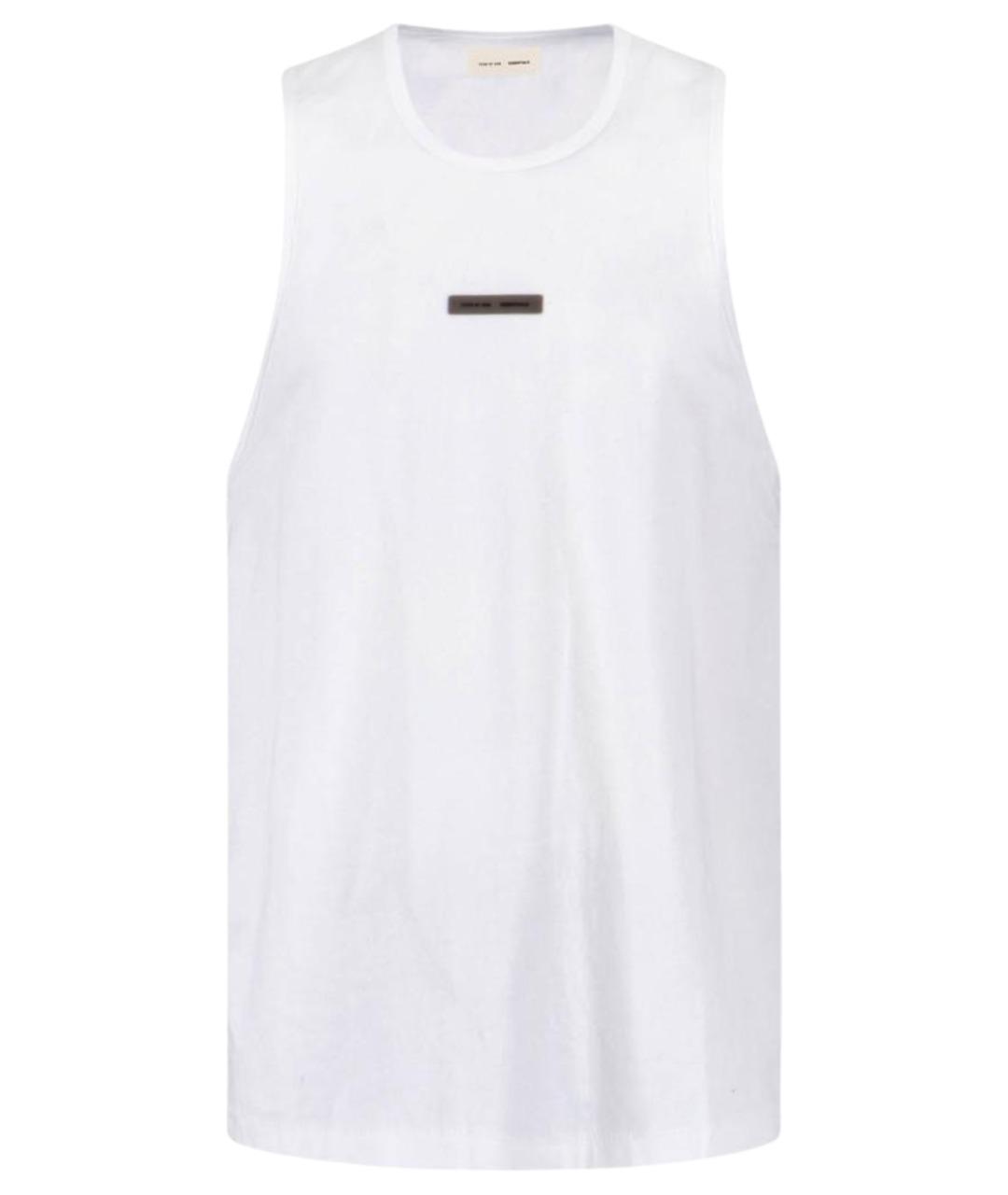 FEAR OF GOD ESSENTIALS Белая хлопковая майка, фото 1