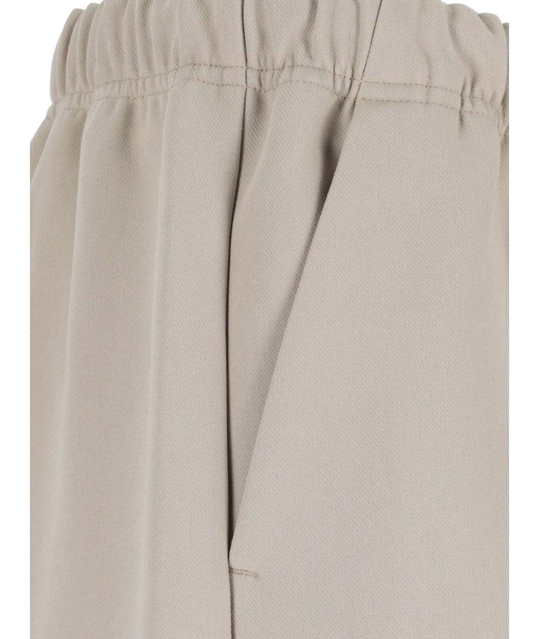 FEAR OF GOD ESSENTIALS Бежевые полиэстеровые повседневные брюки, фото 5