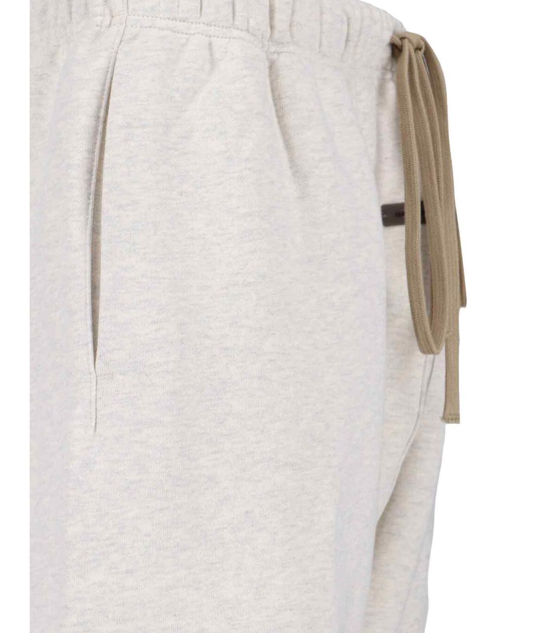 FEAR OF GOD ESSENTIALS Серые хлопковые повседневные брюки, фото 4