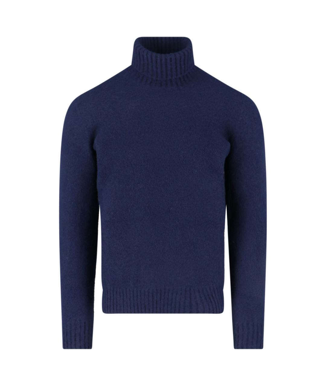 Drumohr Синий шерстяной джемпер / свитер, фото 1