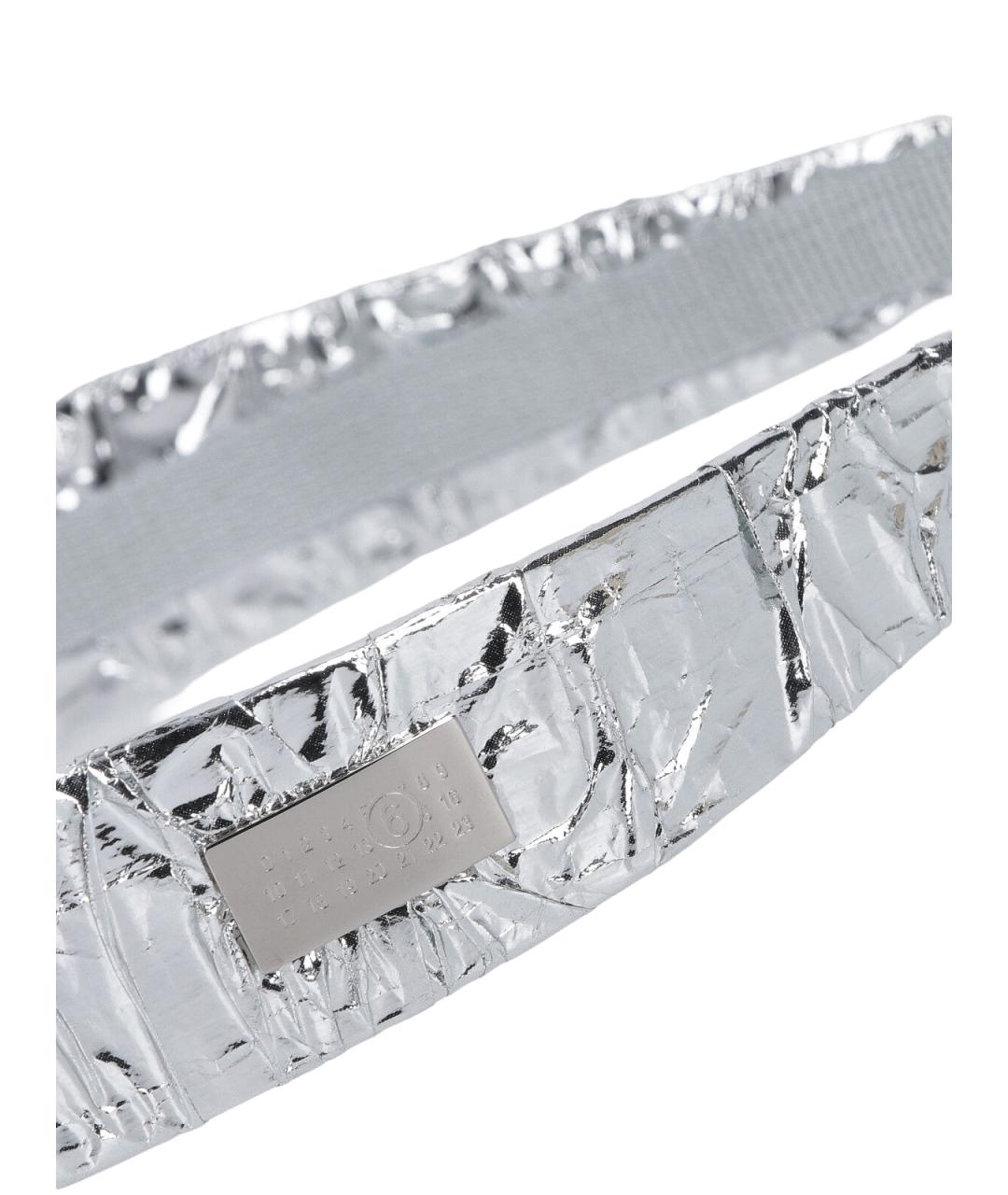 MM6 MAISON MARGIELA Серебрянный ободок, фото 2