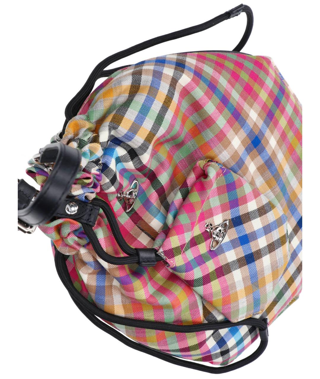 VIVIENNE WESTWOOD Мульти шерстяная сумка через плечо, фото 4