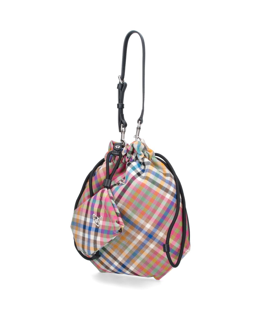 VIVIENNE WESTWOOD Мульти шерстяная сумка через плечо, фото 2