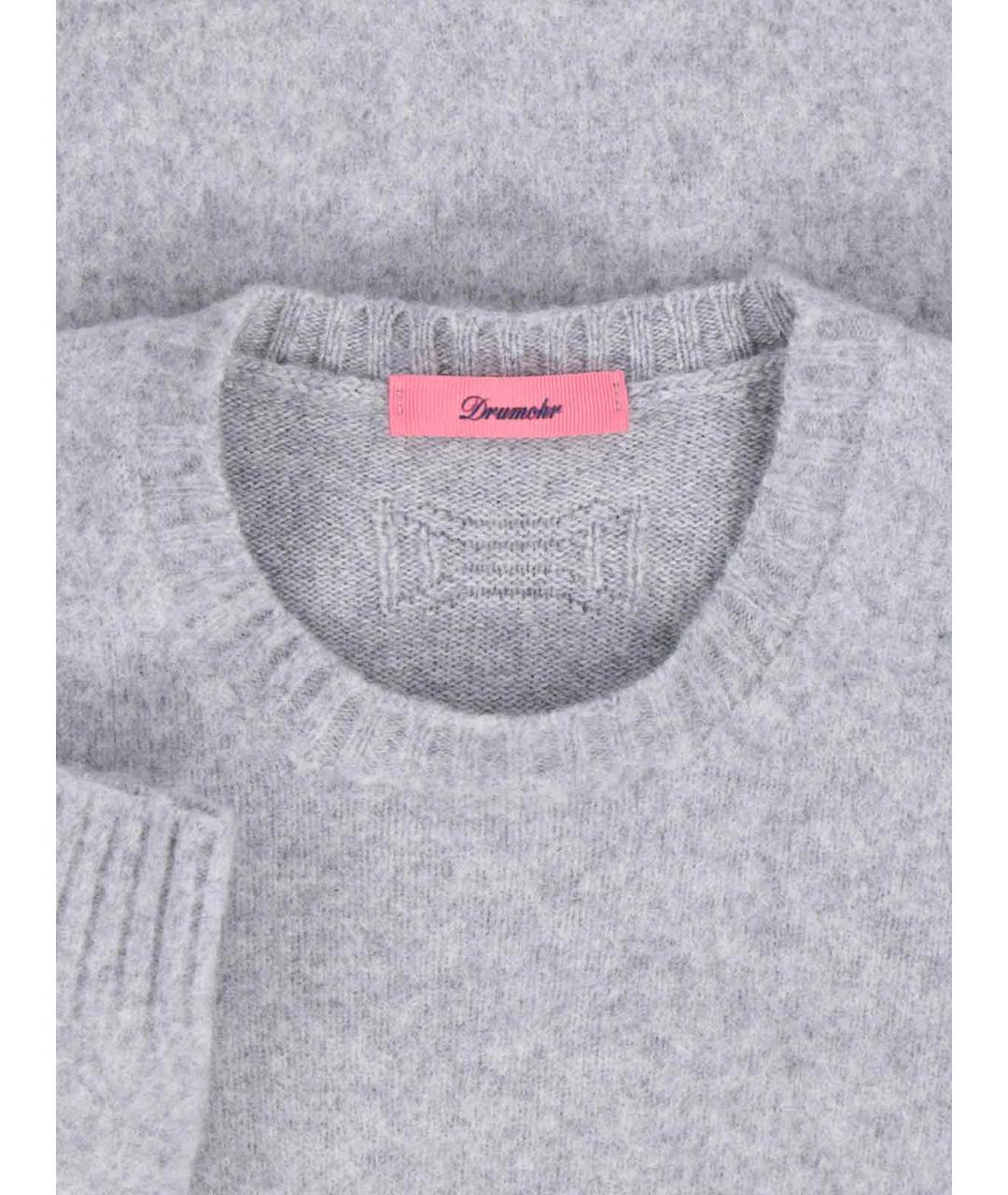 Drumohr Серый шерстяной джемпер / свитер, фото 3