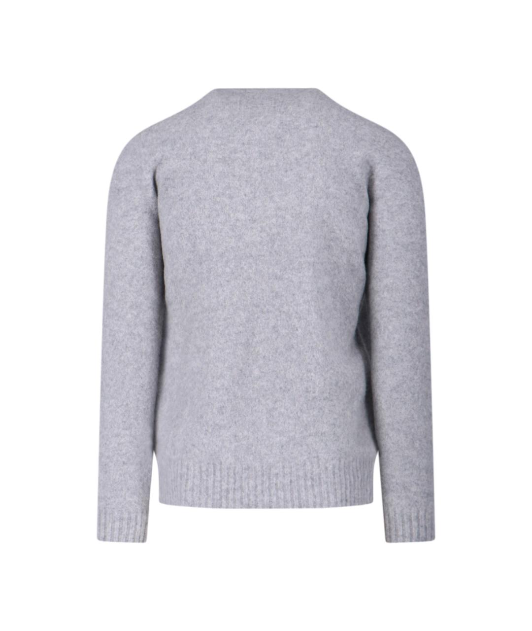 Drumohr Серый шерстяной джемпер / свитер, фото 2