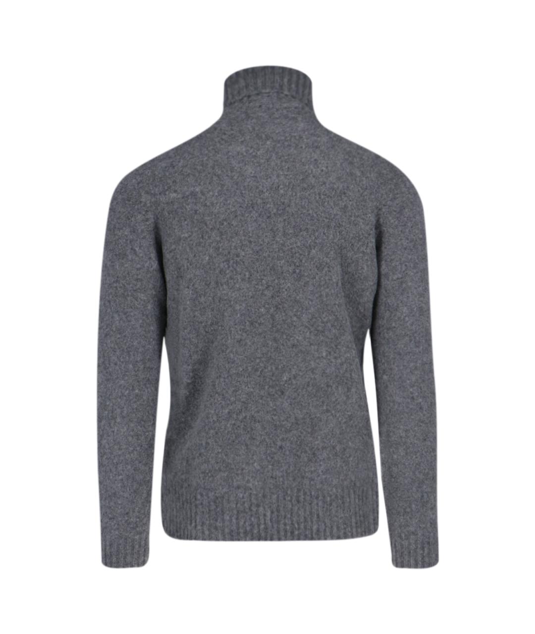 Drumohr Серый шерстяной джемпер / свитер, фото 2