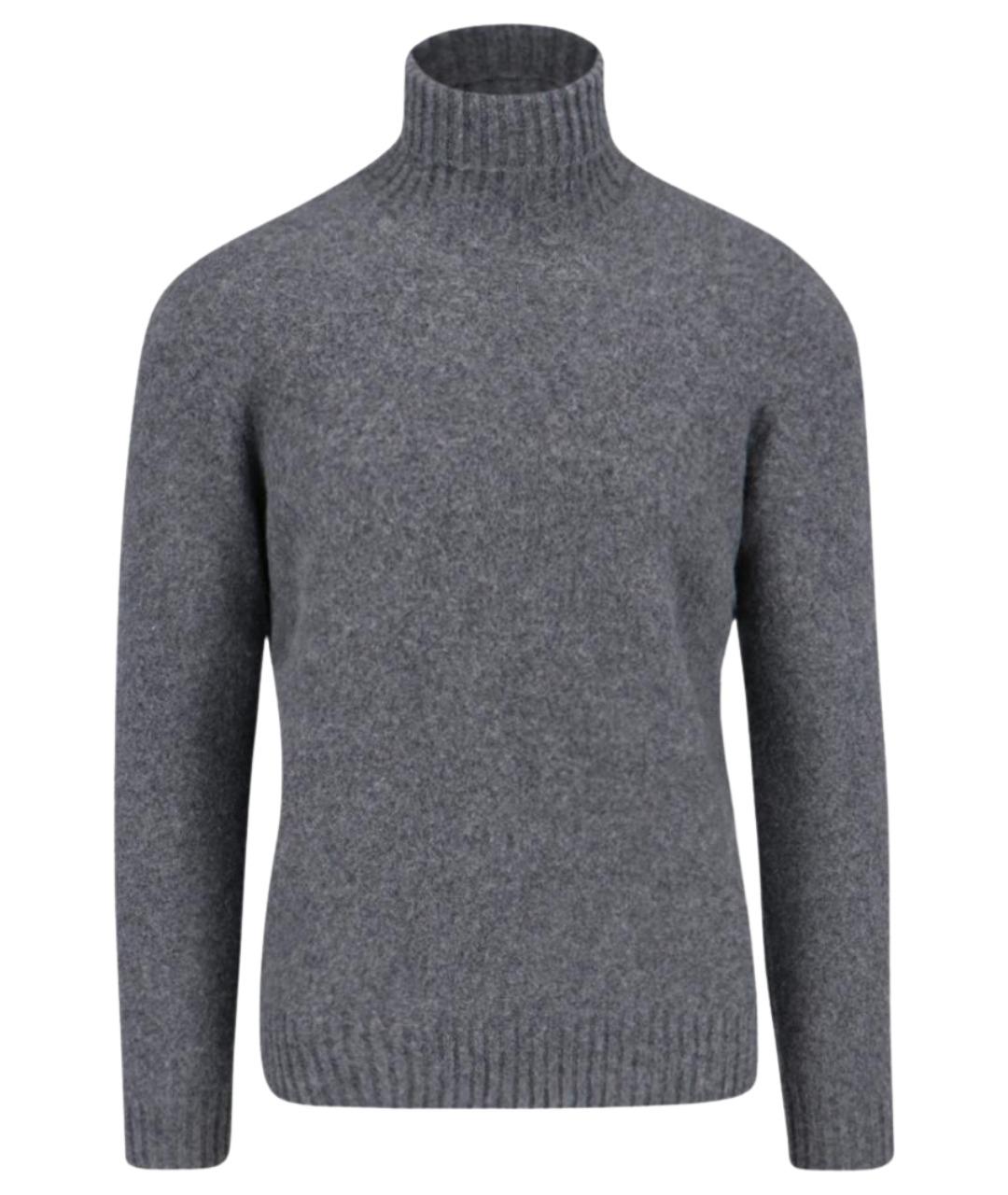 Drumohr Серый шерстяной джемпер / свитер, фото 1