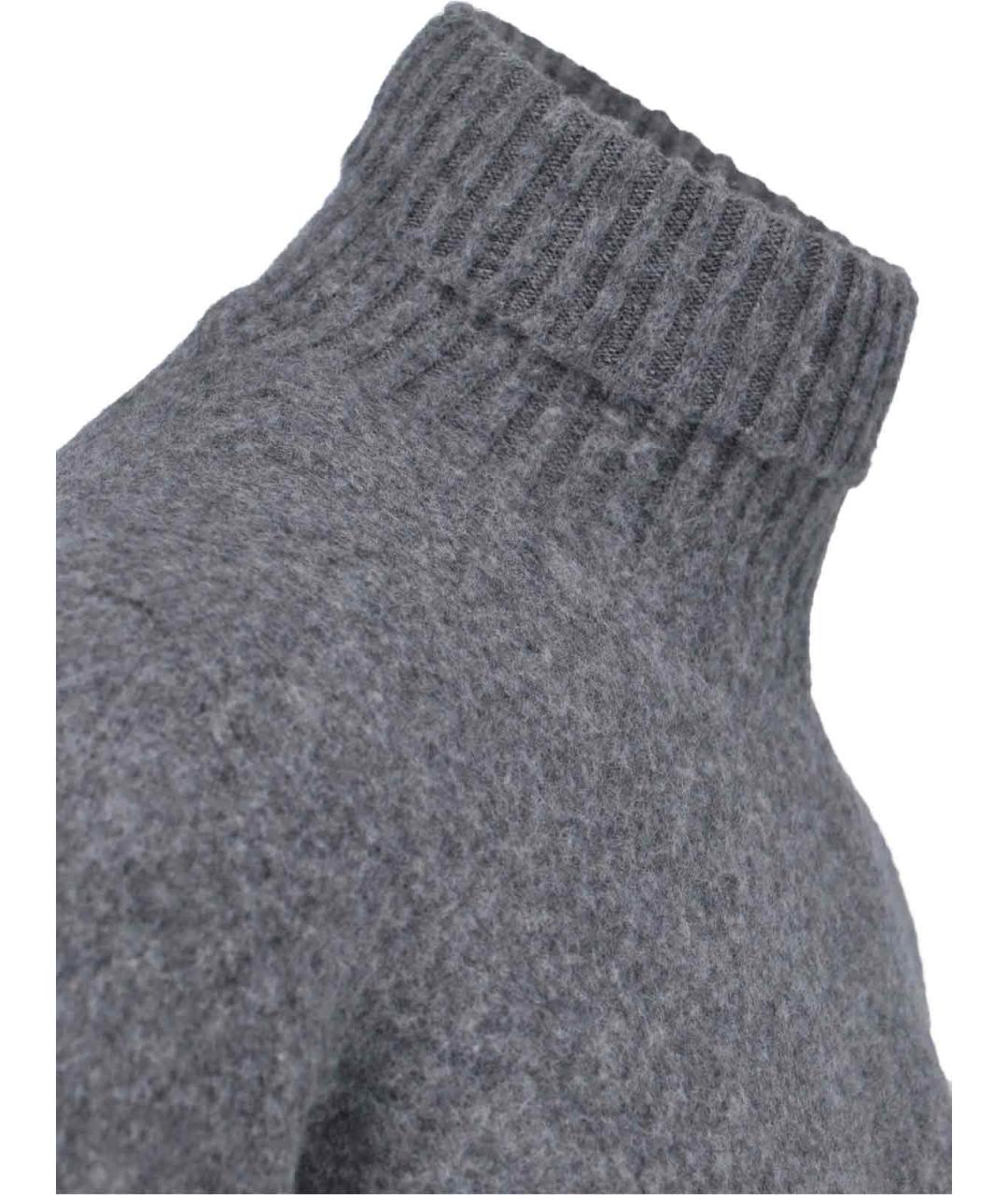 Drumohr Серый шерстяной джемпер / свитер, фото 3