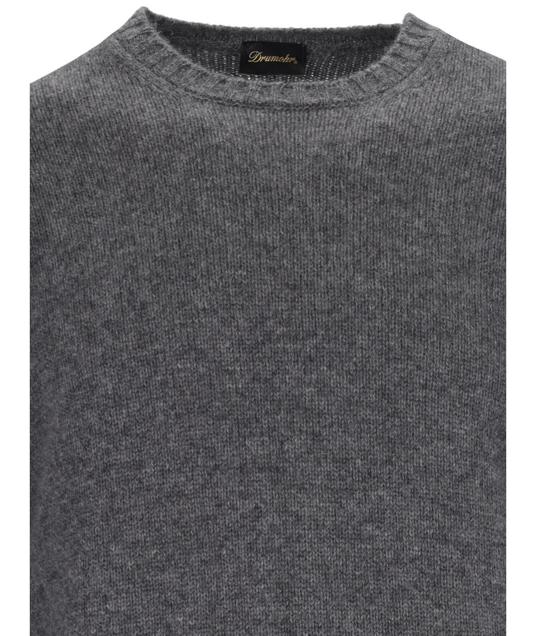 Drumohr Серый кашемировый джемпер / свитер, фото 3
