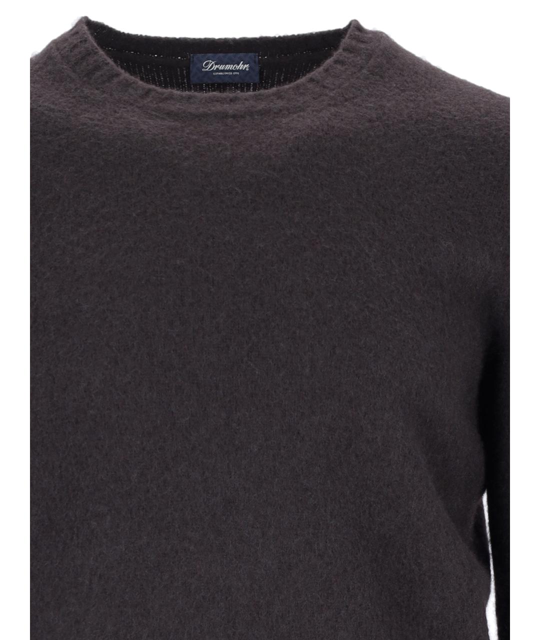 Drumohr Коричневый шерстяной джемпер / свитер, фото 3