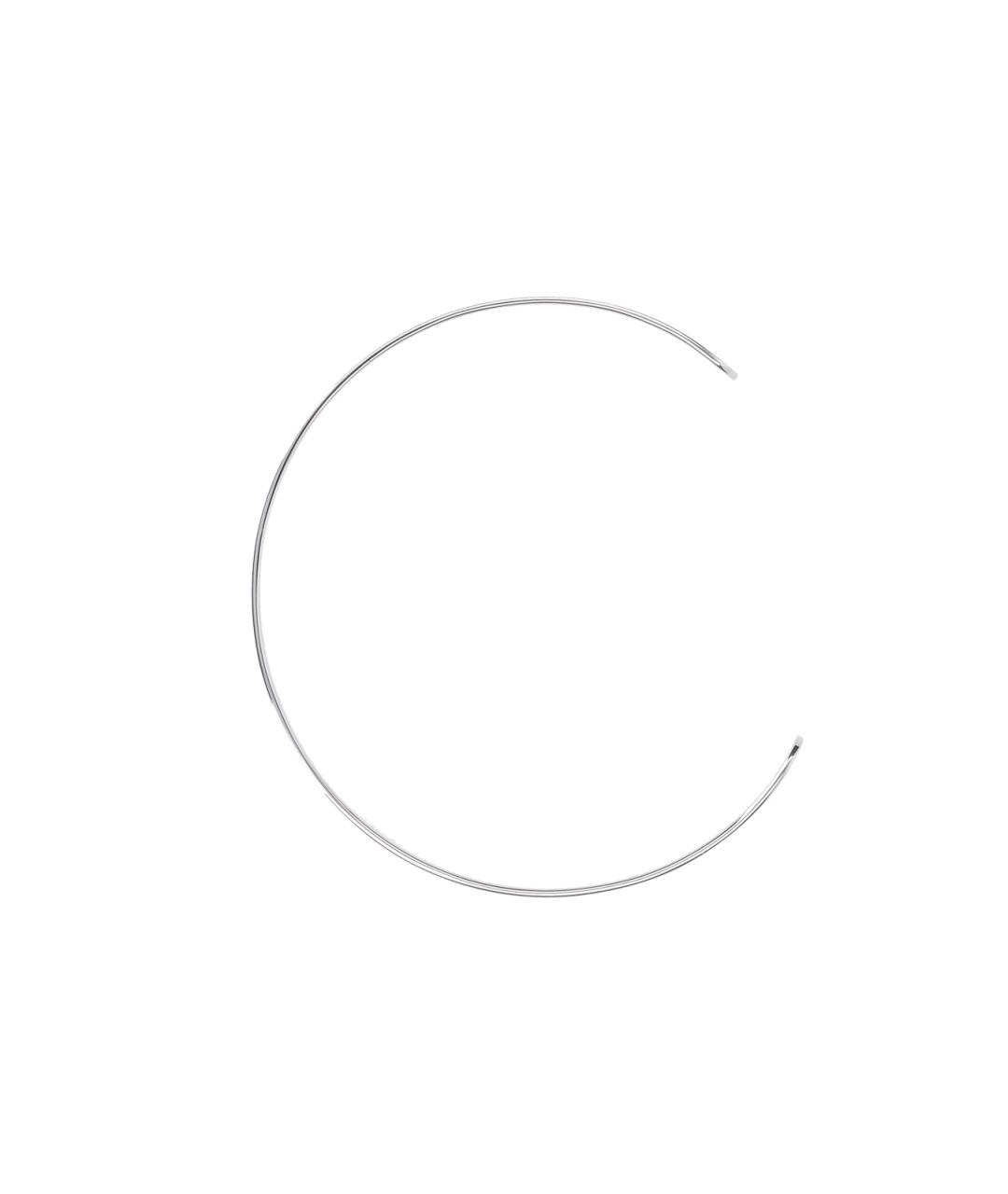 MM6 MAISON MARGIELA Серебрянный металлический браслет, фото 3