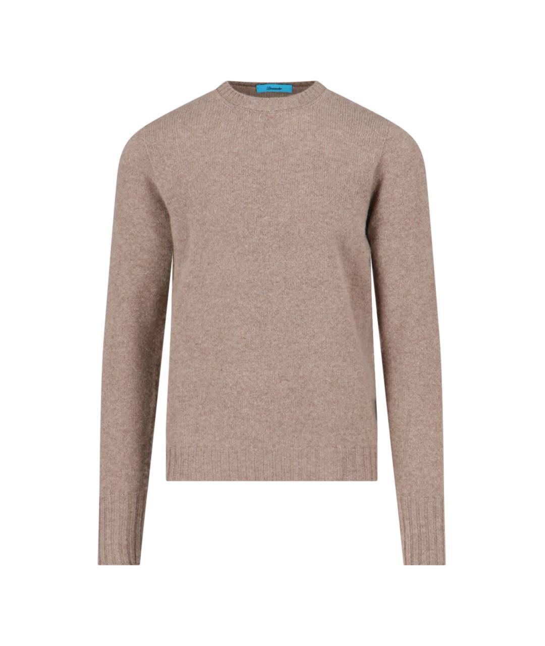 Drumohr Бежевый шерстяной джемпер / свитер, фото 1
