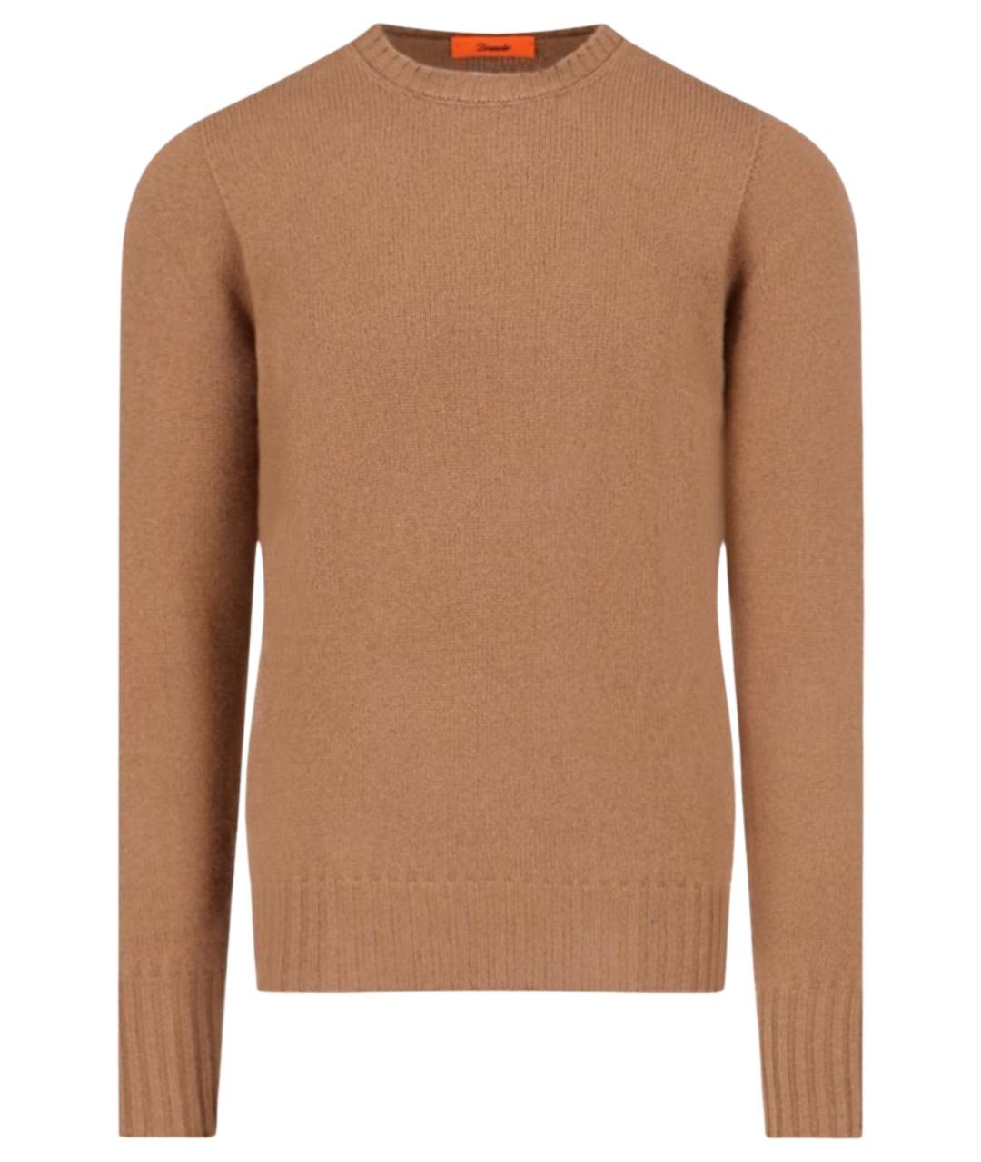 Drumohr Коричневый шерстяной джемпер / свитер, фото 1