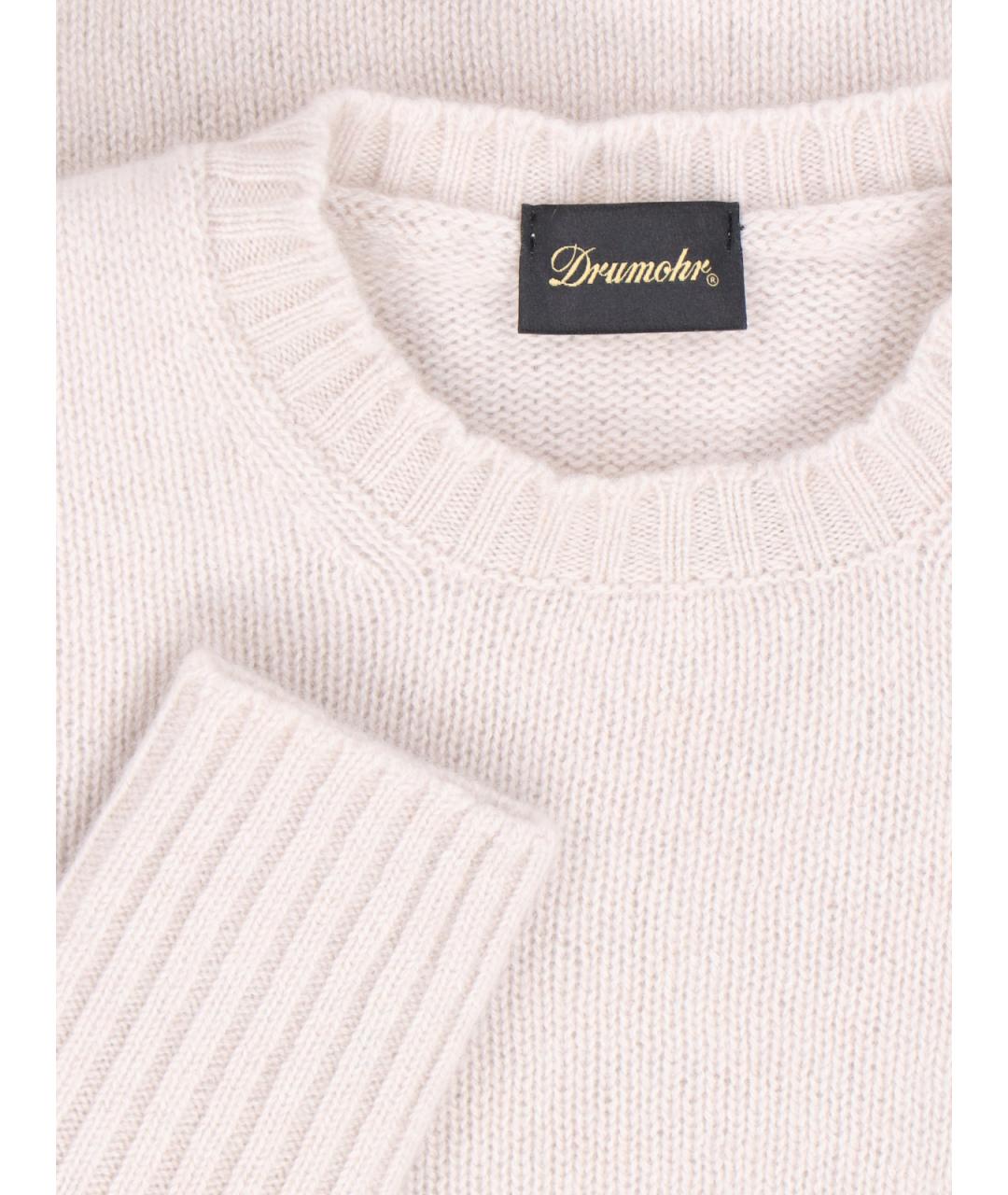 Drumohr Бежевый кашемировый джемпер / свитер, фото 3