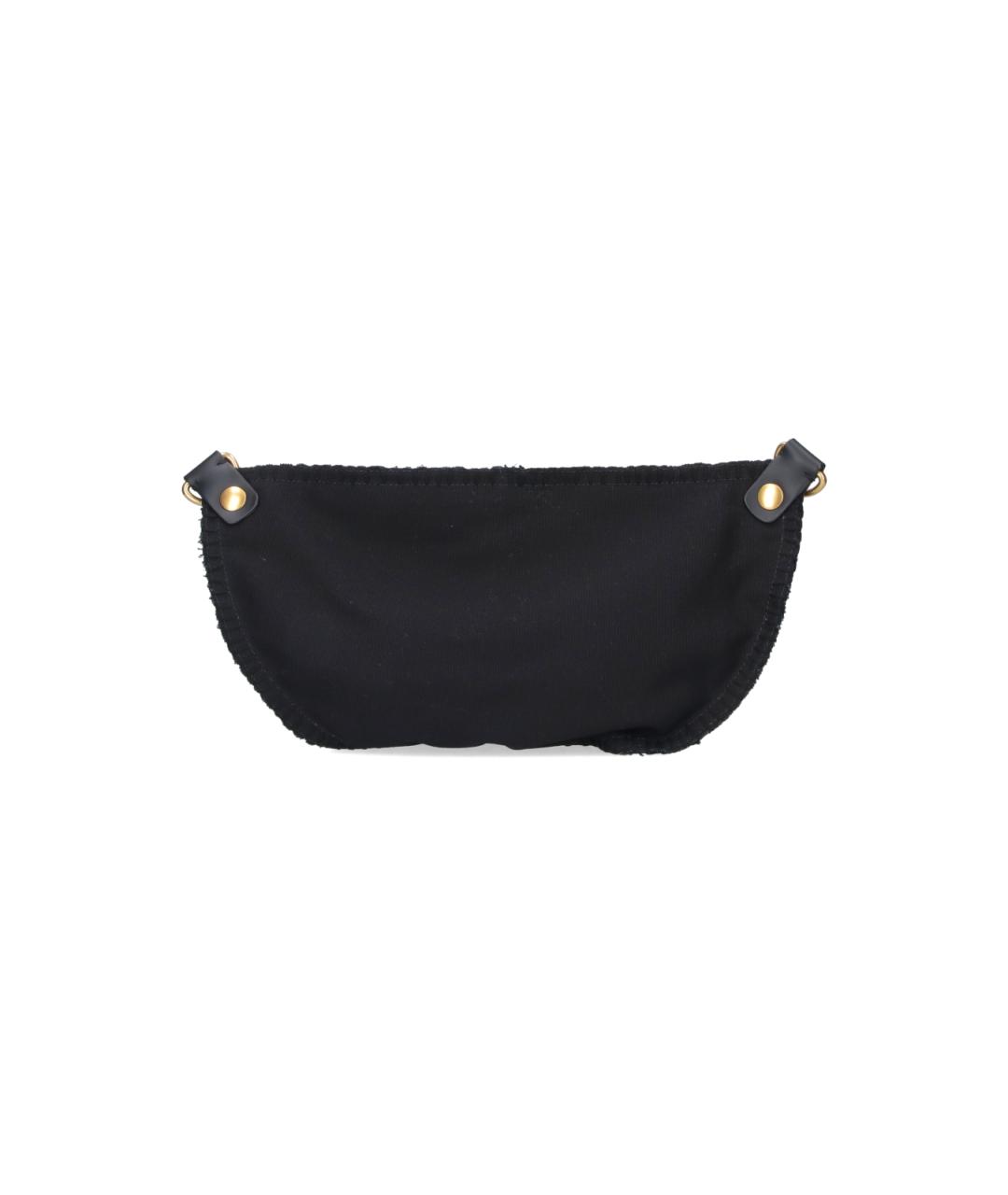 VIVIENNE WESTWOOD Черная хлопковая поясная сумка, фото 3