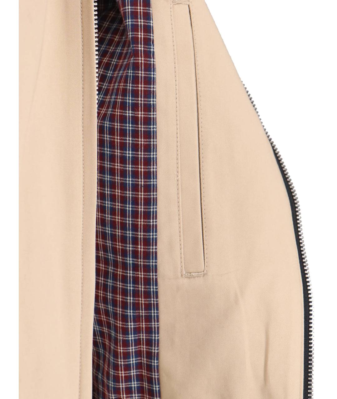 TONYWACK Бежевая хлопковая куртка, фото 5