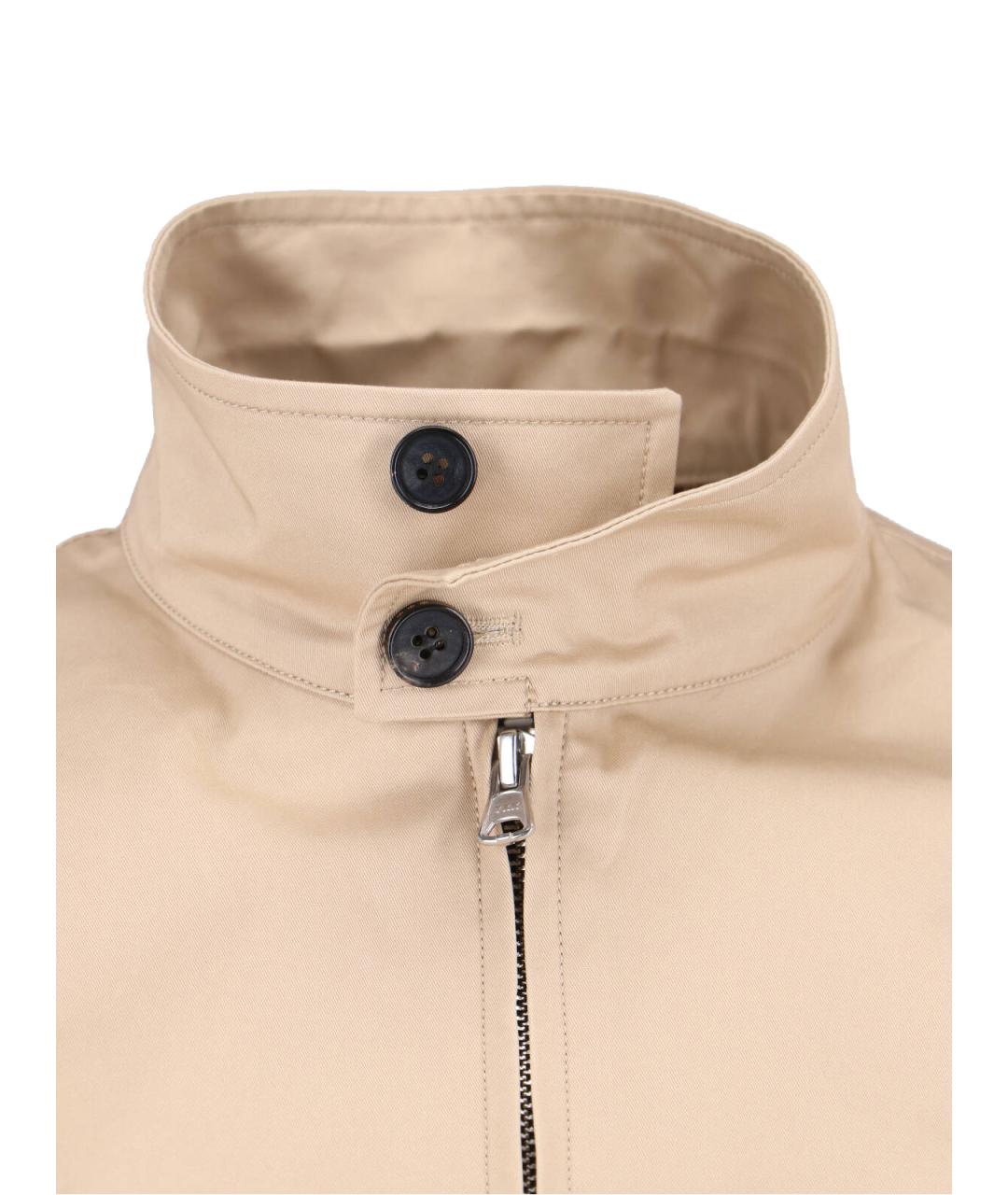 TONYWACK Бежевая хлопковая куртка, фото 4