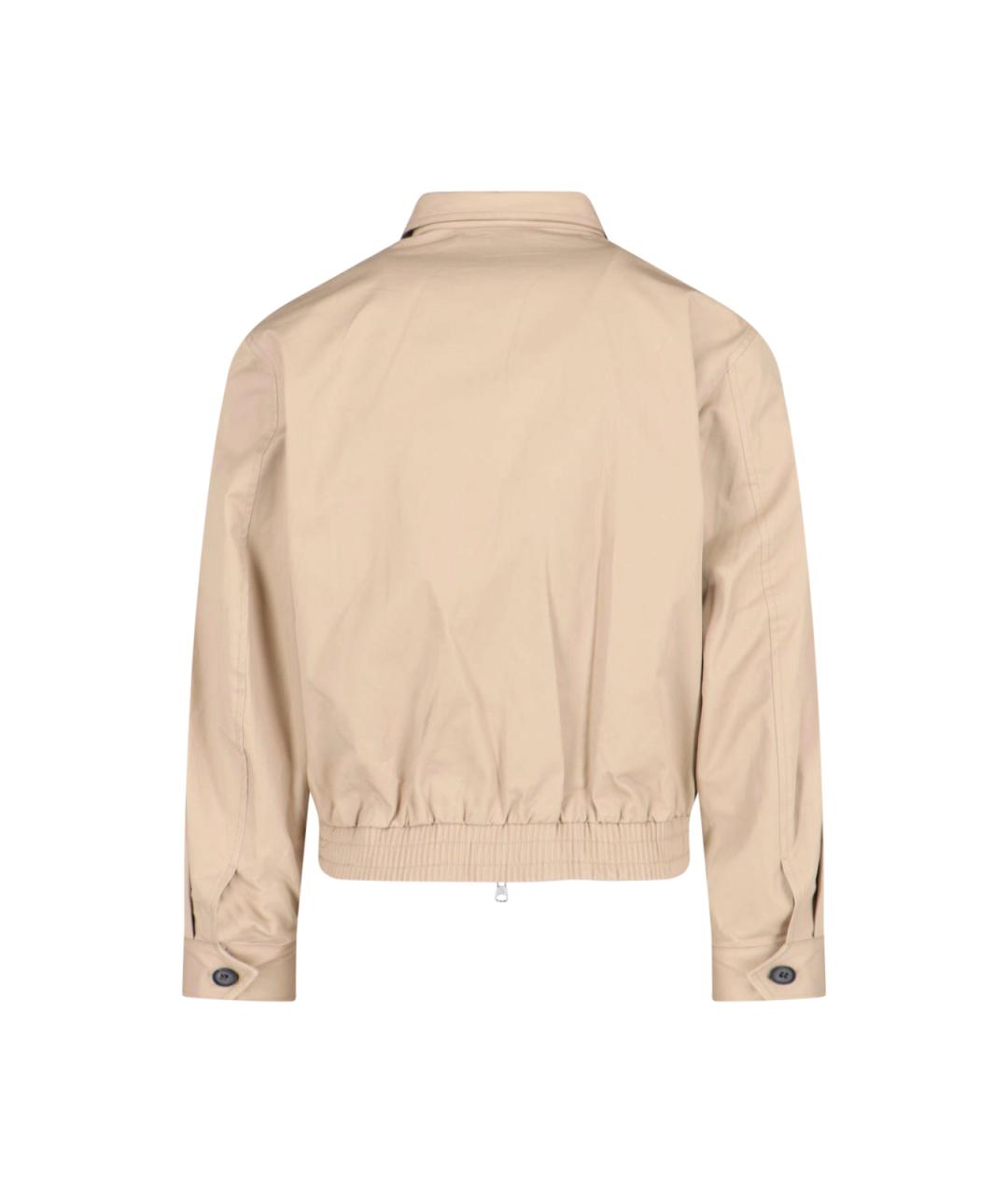 TONYWACK Бежевая хлопковая куртка, фото 2