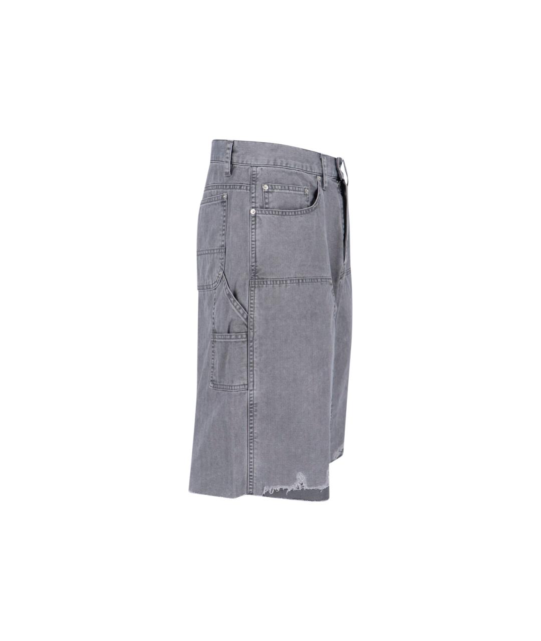 TONYWACK Серые хлопковые шорты, фото 3