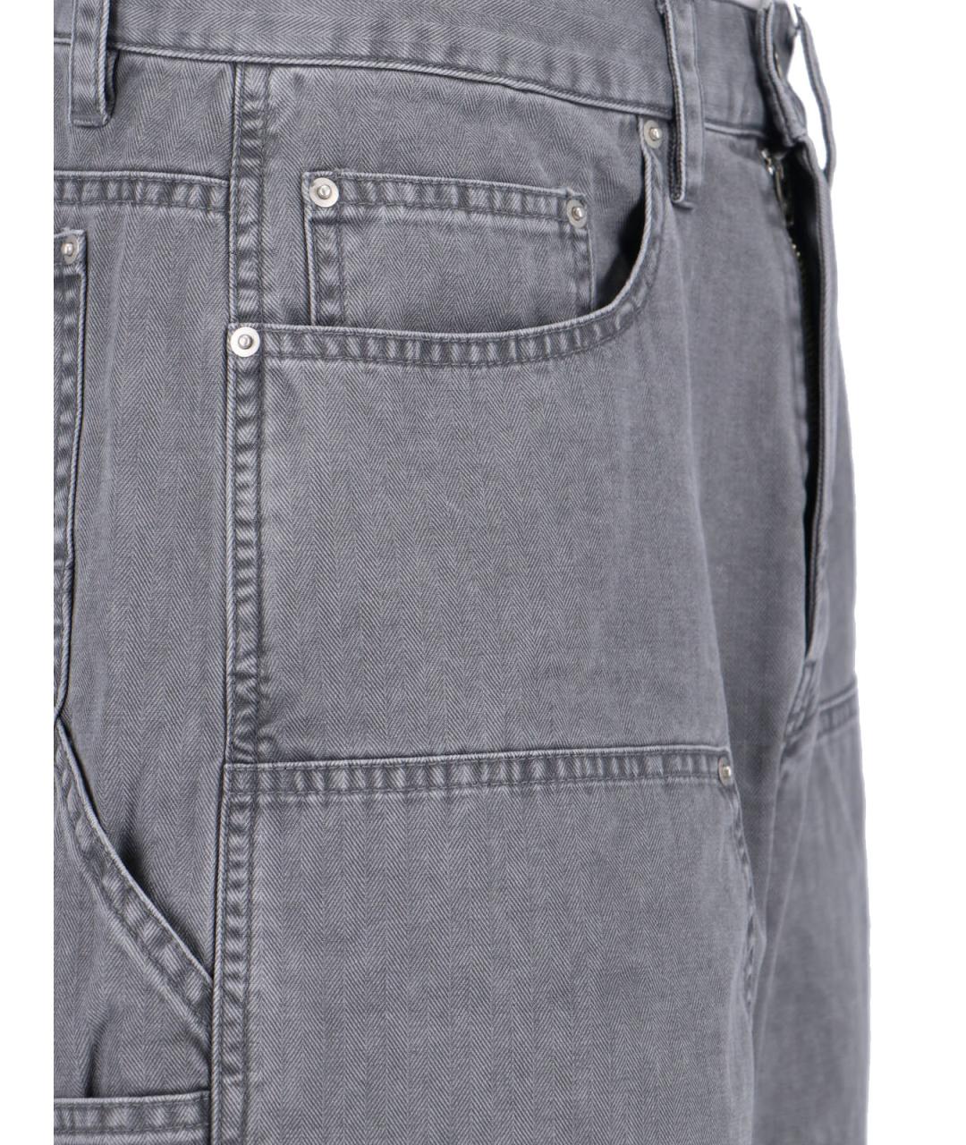 TONYWACK Серые хлопковые шорты, фото 4