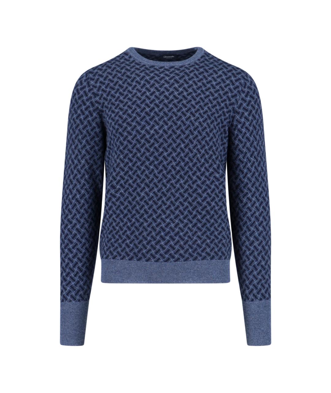 Drumohr Синий кашемировый джемпер / свитер, фото 1