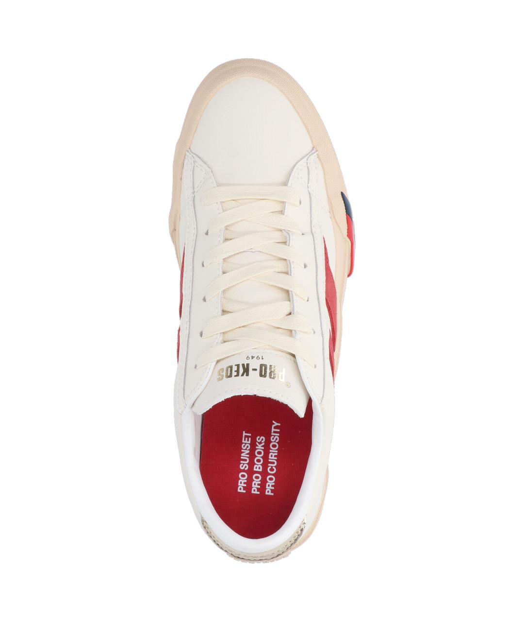 PRO-KEDS Белые кожаные кеды, фото 5