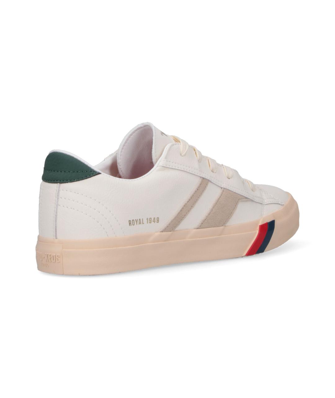 PRO-KEDS Белые кожаные низкие кроссовки / кеды, фото 4