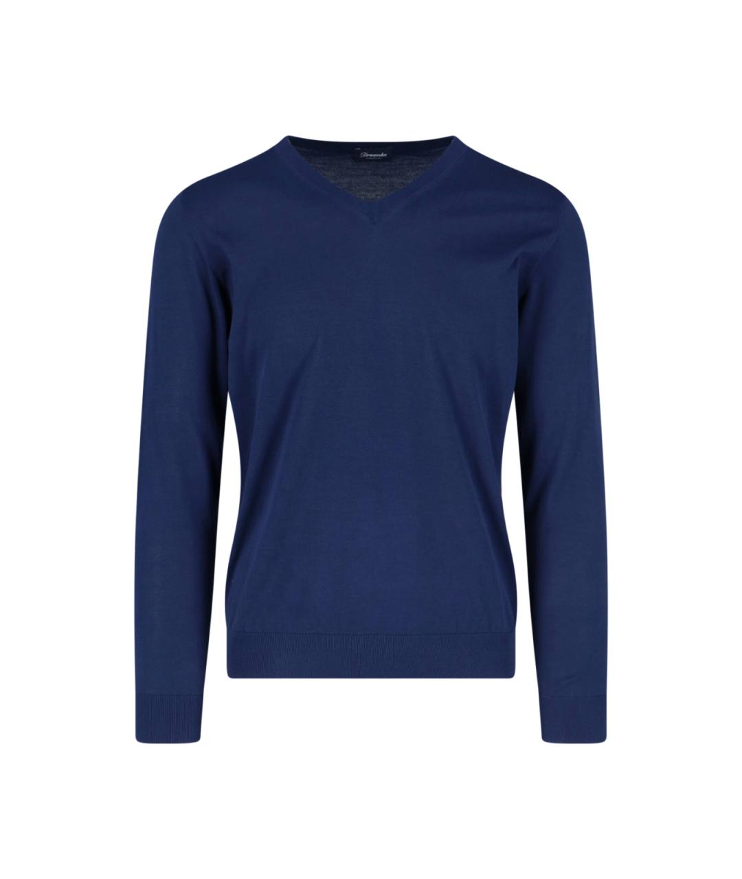 Drumohr Синий хлопковый джемпер / свитер, фото 1