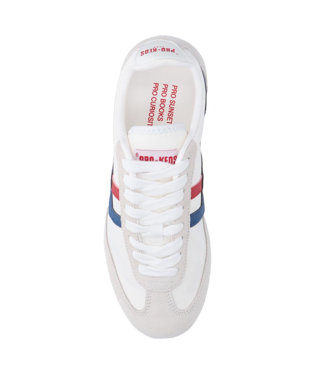 PRO-KEDS Белые текстильные кроссовки, фото 5