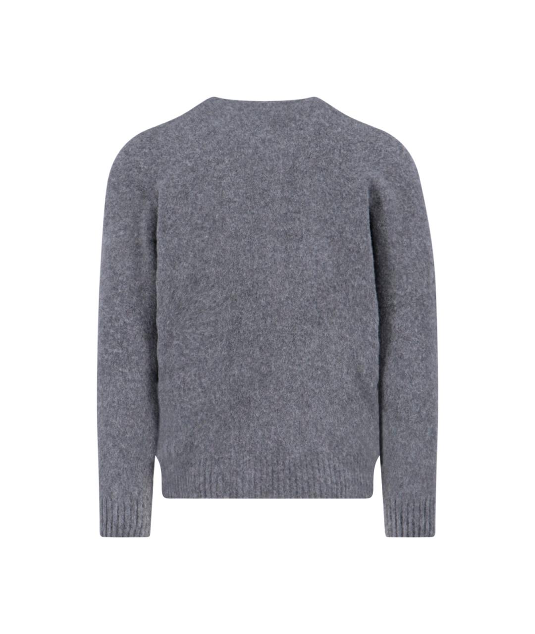 Drumohr Серый кашемировый джемпер / свитер, фото 2