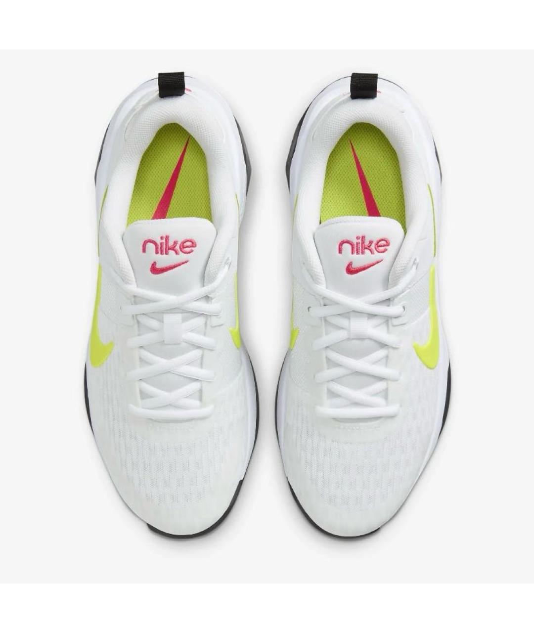 NIKE Белые текстильные кроссовки, фото 2