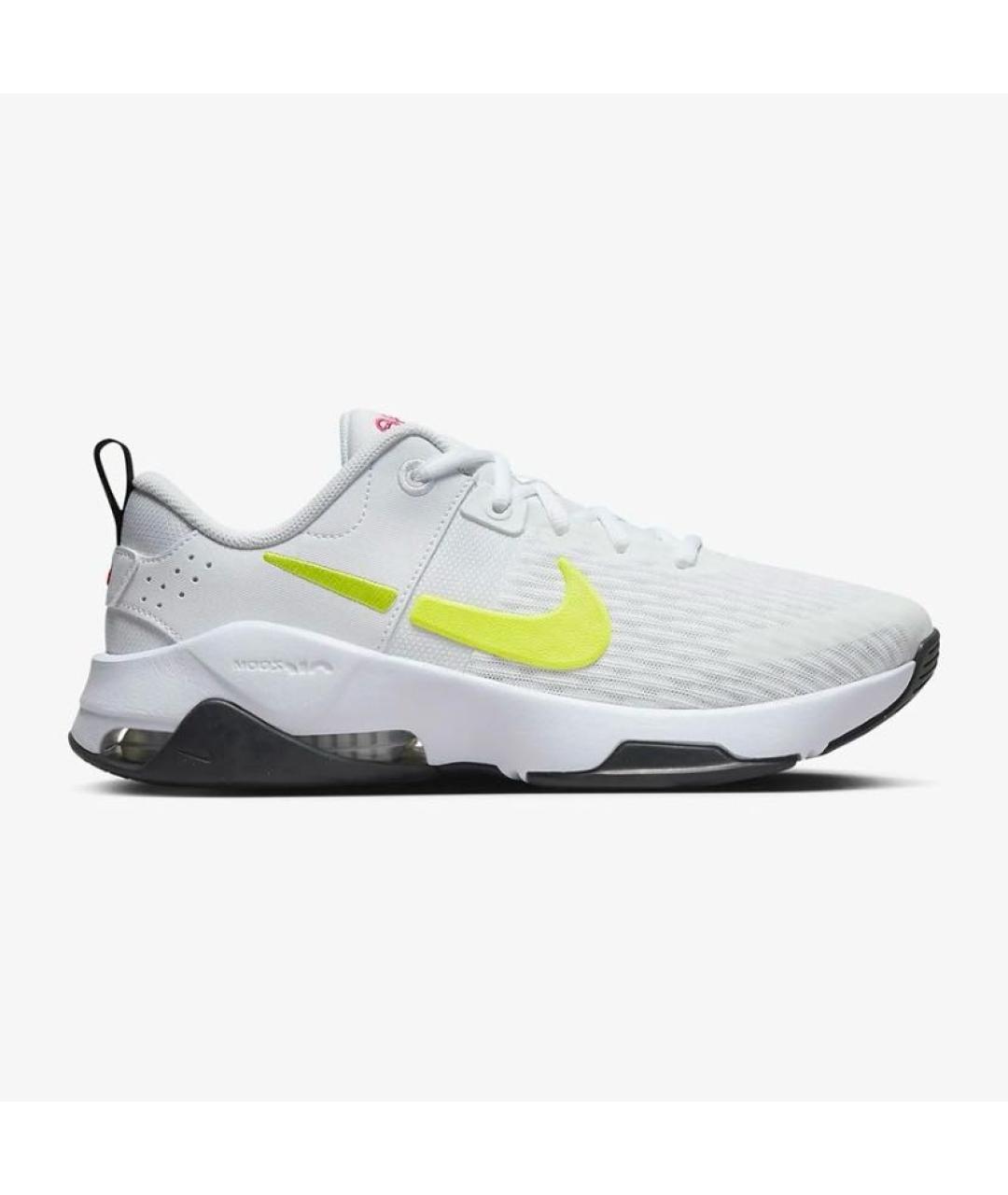 NIKE Белые текстильные кроссовки, фото 7