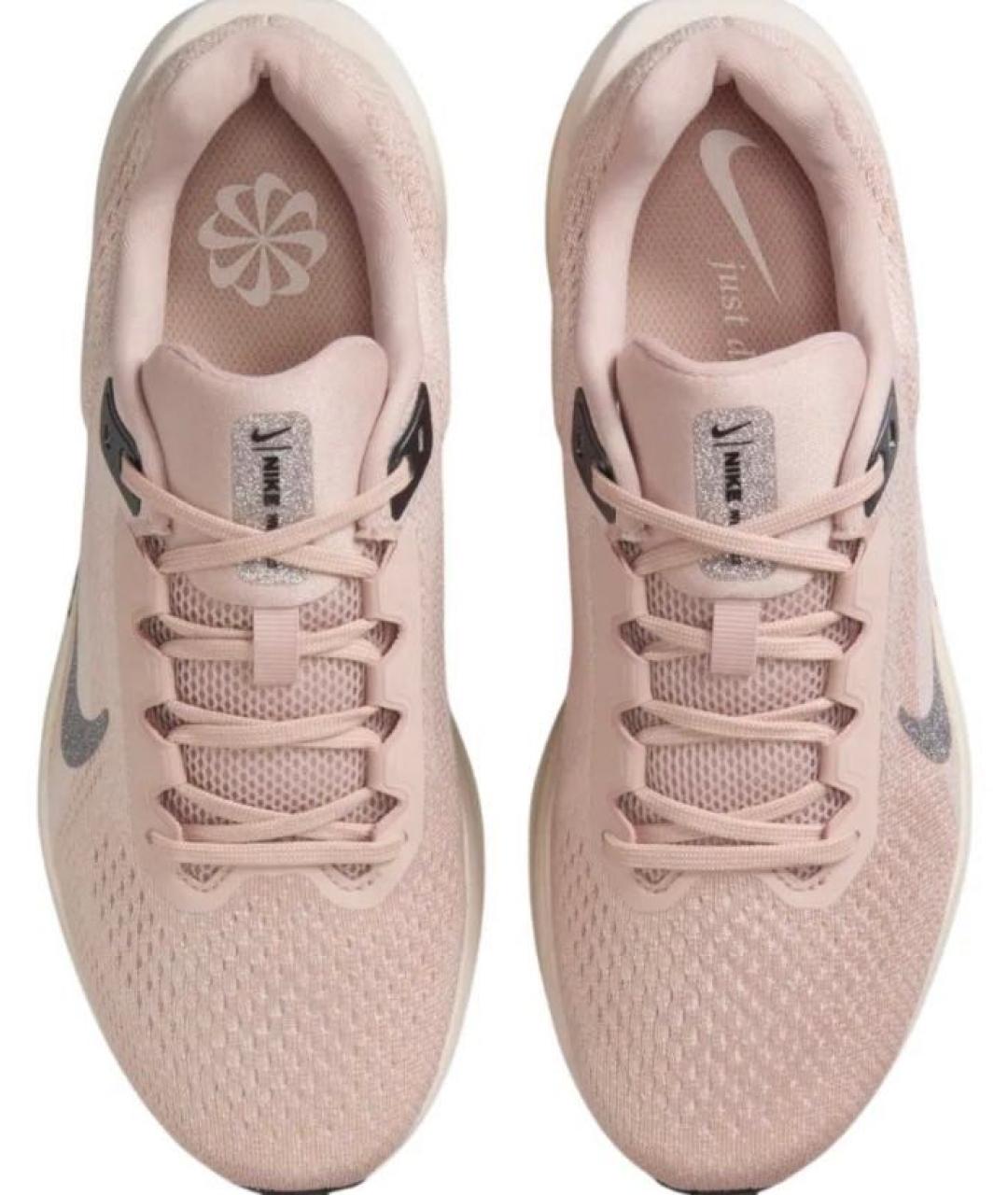 NIKE Коралловые текстильные кроссовки, фото 2