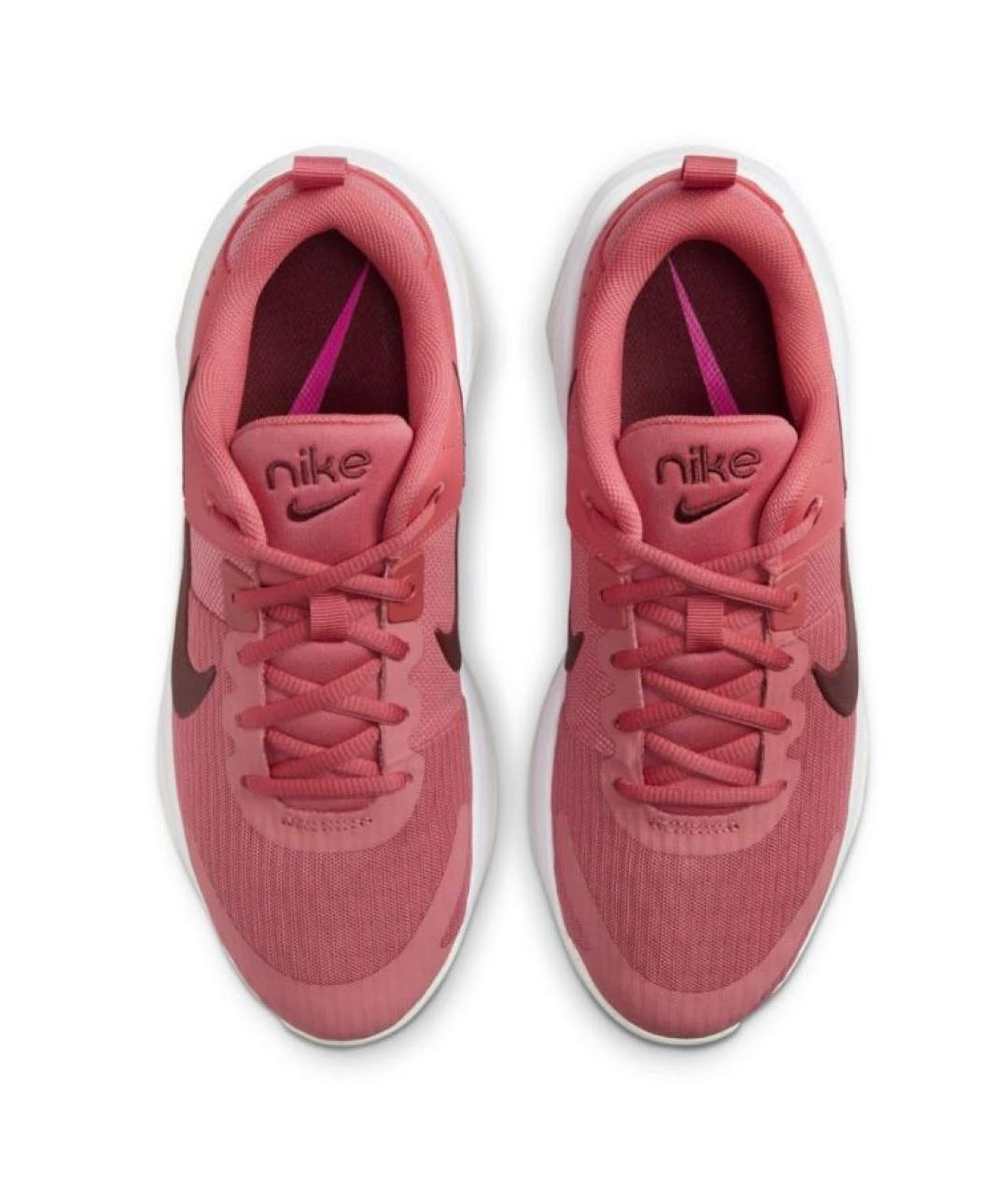 NIKE Красные текстильные кроссовки, фото 2