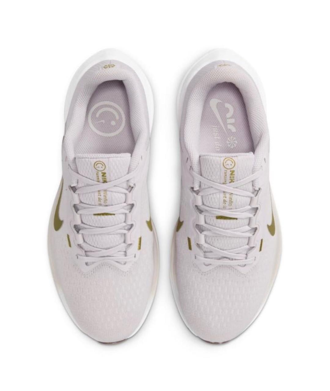 NIKE Серые текстильные кроссовки, фото 2