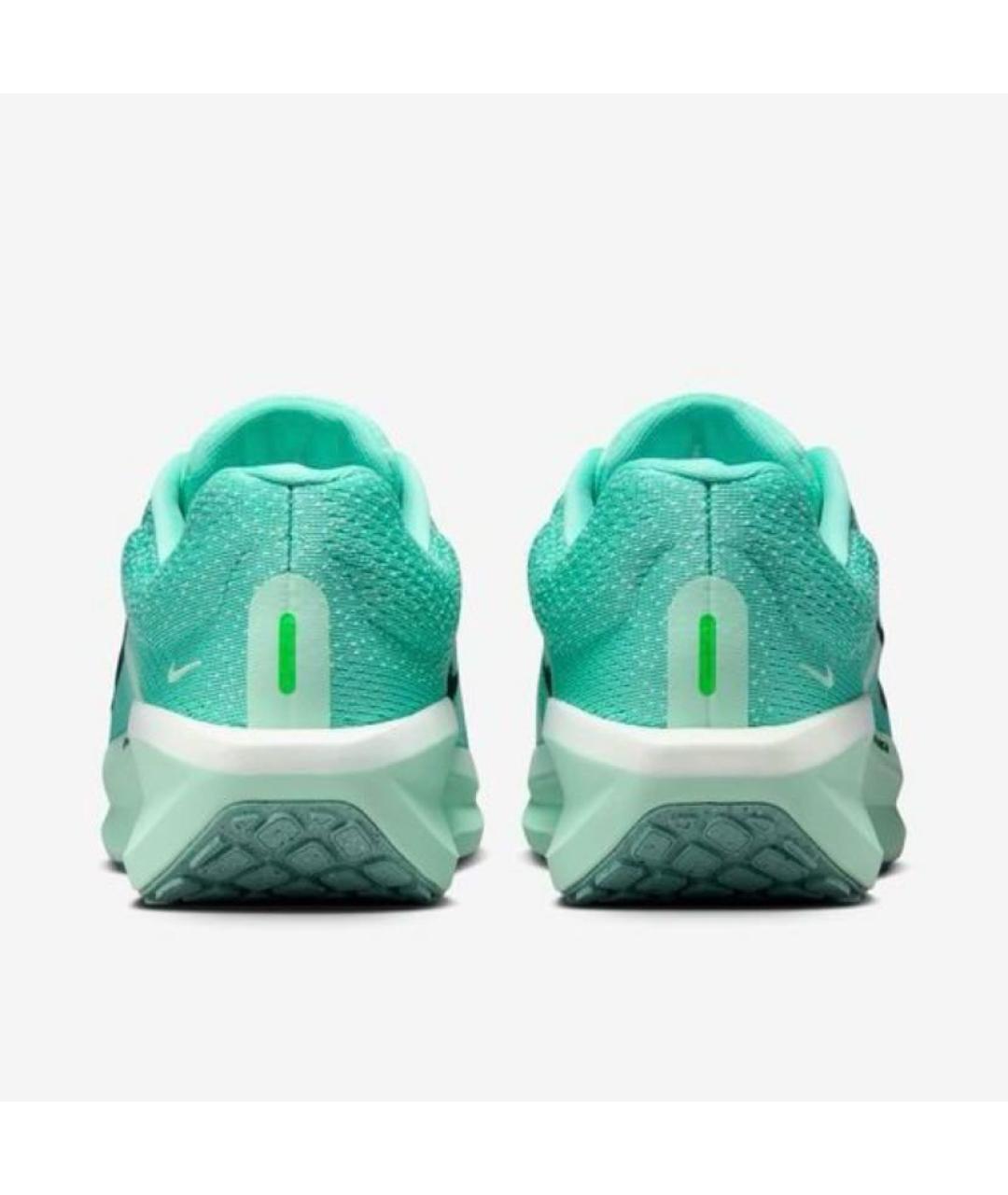 NIKE Бирюзовые текстильные кроссовки, фото 4