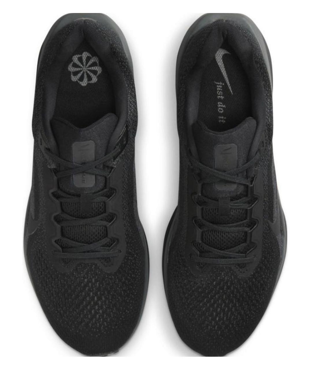 NIKE Черные текстильные кроссовки, фото 3