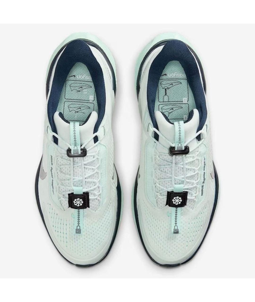 NIKE Салатовые текстильные кроссовки, фото 2