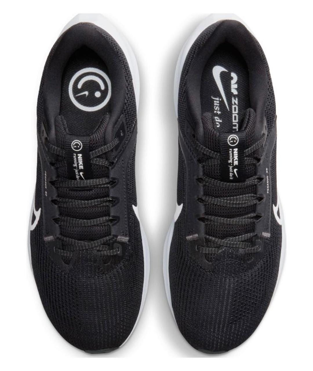 NIKE Черные текстильные кроссовки, фото 4